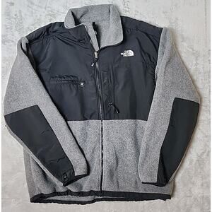 Vintage The North Face Denali Fleece Jacket Size 2XL Gray